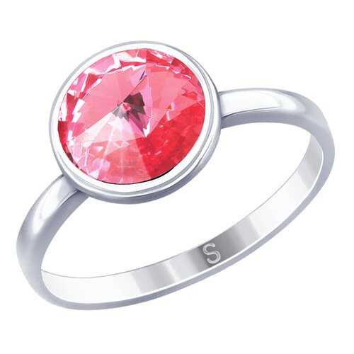 Кольцо женское SOKOLOV из серебра с кристаллом Swarovski 94012601 р.20.5 в Хендерсон
