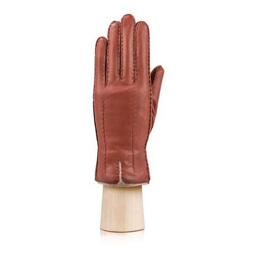 Перчатки женские Labbra LB-0013-s коричневые 6.5 в Хендерсон
