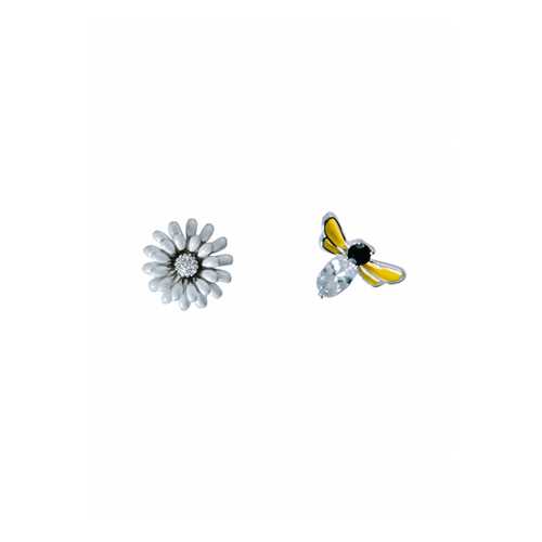 Серьги Corona style B005E1118188K032-SILVER в Хендерсон