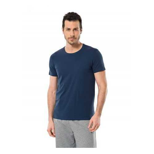 Футболка мужская Cacharel 1331 синяя XL в Хендерсон