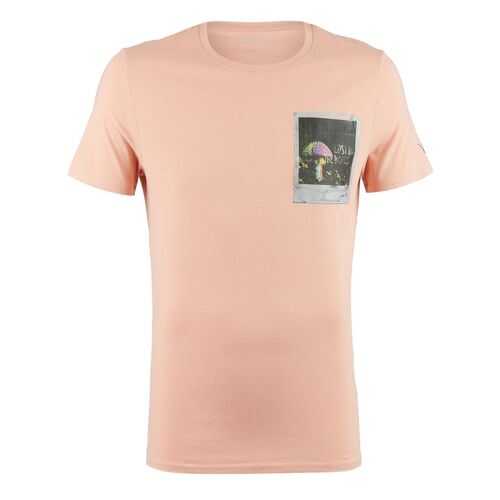 Футболка мужская Guess M0YI73-I3Z11 розовая XXL в Хендерсон
