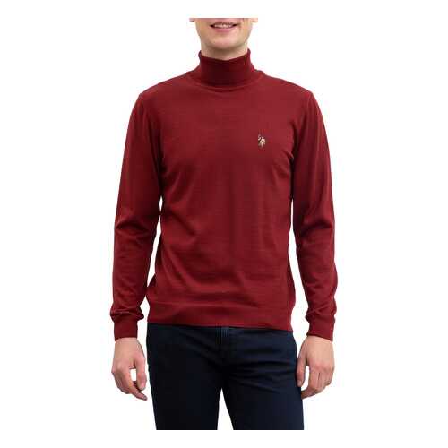 Водолазка мужская U.S. POLO Assn. G081SZ0TK0TH04-BSK9 красная S в Хендерсон