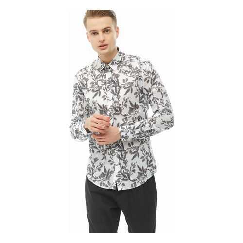 Рубашка мужская Antony Morato MMSL00587-FA430414 1000 белая 50 IT в Хендерсон