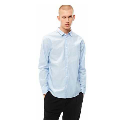 Рубашка мужская Armani Exchange 3HZC54 ZNLGZ 8554 синяя XXL в Хендерсон