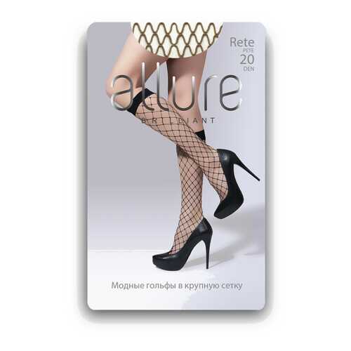 Капроновые гольфы женские ALLURE ALL RETE maxi 20 бежевые 23-25 в Хендерсон