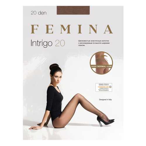 Колготки женские FEMINA INTRIGO 20 легкий загар 4 (L) в Хендерсон