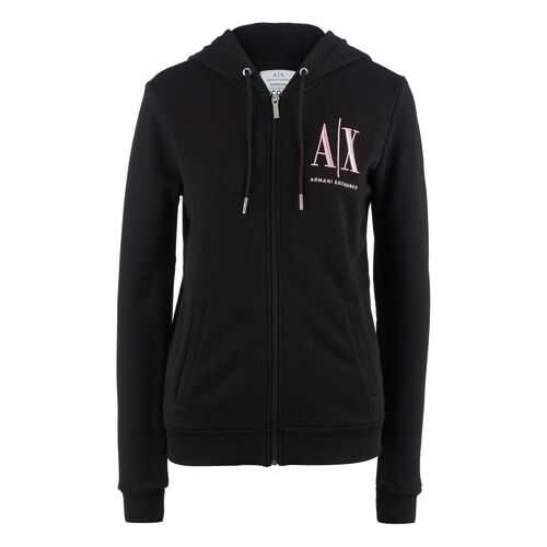 Толстовка женская Armani Exchange 8NYM22 YJ68Z черная L в Хендерсон