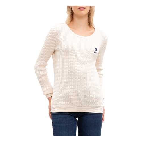 Джемпер женский U.S. POLO Assn. G082SZ0TK0KARLA-BSK9 белый XL в Хендерсон