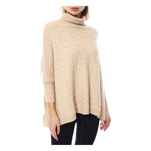 Пончо женское Mir cashmere CWI16-012 бежевое XS в Хендерсон