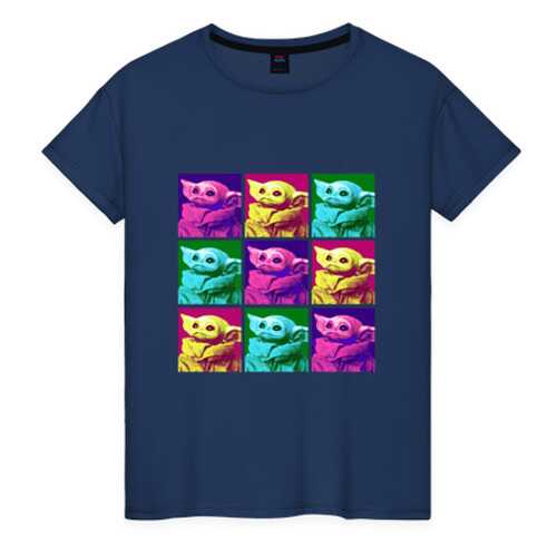 Футболка женская ВсеМайки 2147271 синяя XXXL в Хендерсон