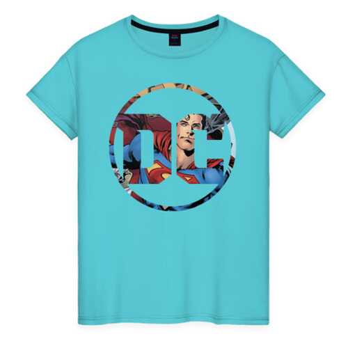 Футболка женская ВсеМайки 2227811 бирюзовая XXXL в Хендерсон