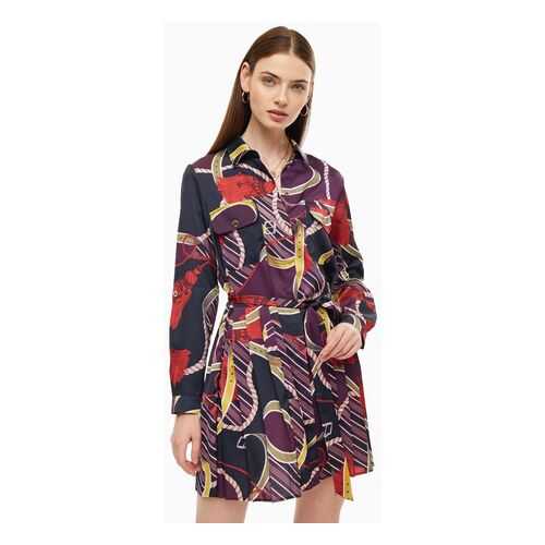 Платье женское MARCIANO Guess 94G804-7527Z-P70L фиолетовое/разноцветное 40 US в Хендерсон
