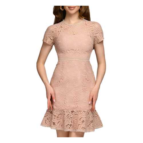 Вечернее платье женское D&M by 1001DRESS 0112001-30067PK розовое XL в Хендерсон