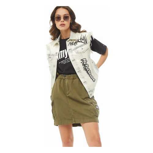 Юбка женская Tommy Jeans DW0DW08229 1CD хаки XS в Хендерсон